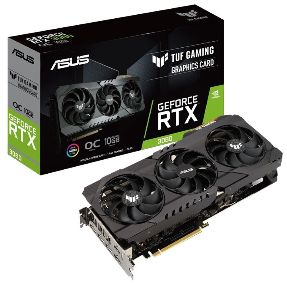 

Видеокарта профессиональная Asus TUF Gaming GeForce RTX 3080 010G V2
