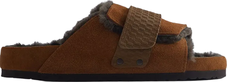 

Сандалии Kith x Kyoto VL Shearling Mink, коричневый