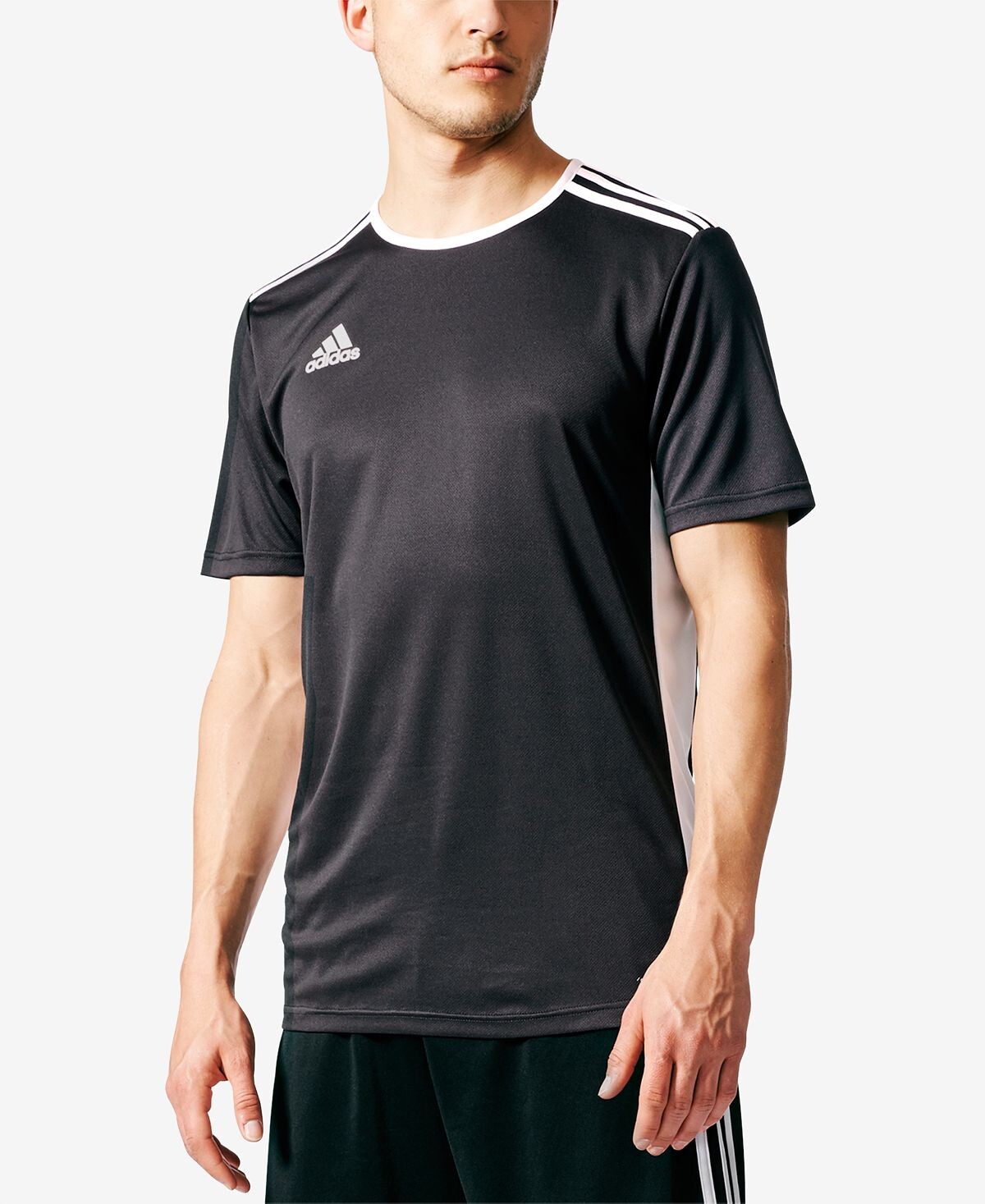 

Мужская футбольная рубашка entrada climalite adidas, черный