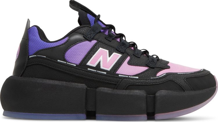 

Кроссовки New Balance Jaden Smith x Vision Racer 'Sunset Chaser - Black Mirage Violet', черный