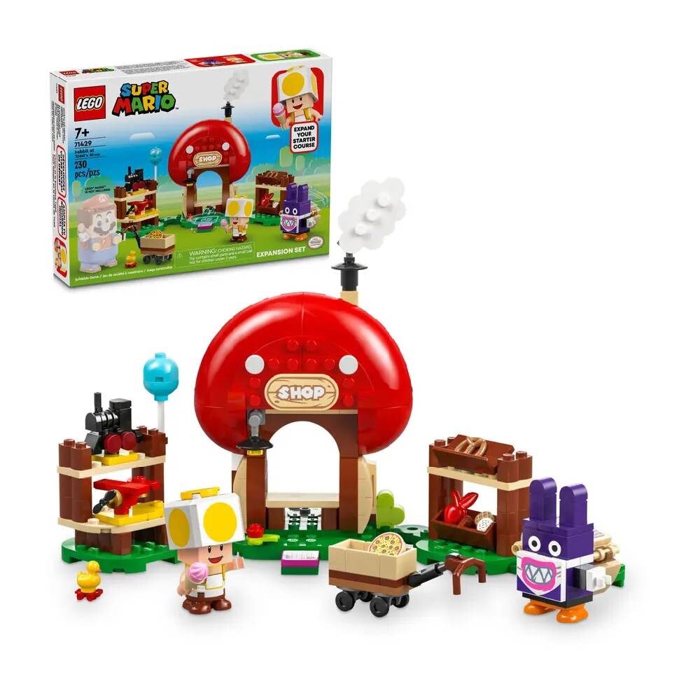 

Конструктор Lego Nabbit at Toad's Shop Expansion Set, 230 деталей