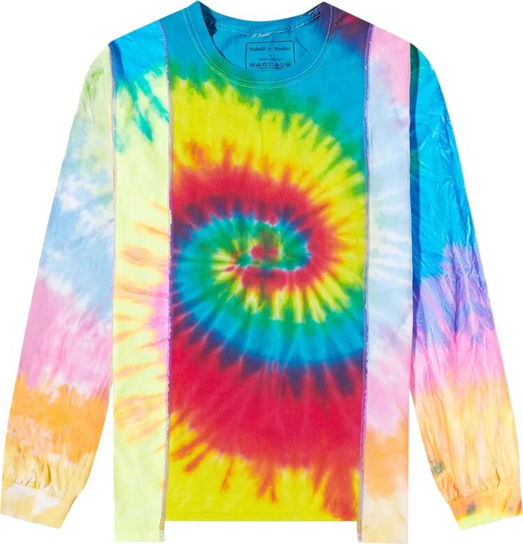 

Лонгслив Needles 5-Cuts Long-Sleeve Tee 'Tie Dye', разноцветный