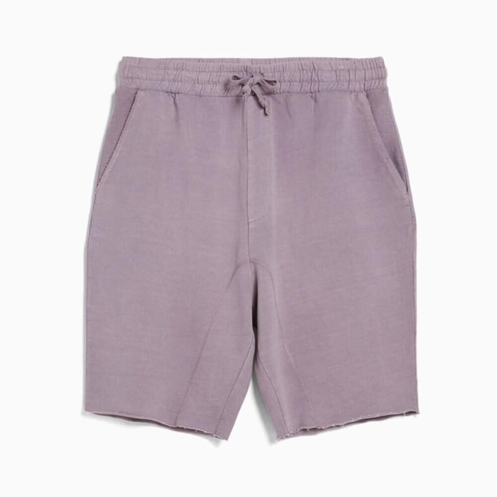 

Шорты-бермуды Bershka Faded-effect Plush, сиреневый