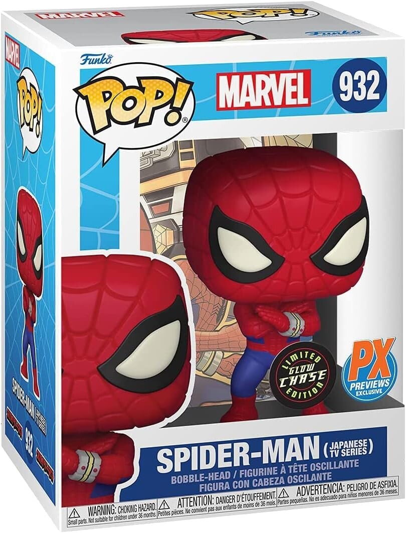 

Фигурка Funko Pop Marvel: Spider-Man Japanese TV Series Vinyl Limited Glow Chase Edition