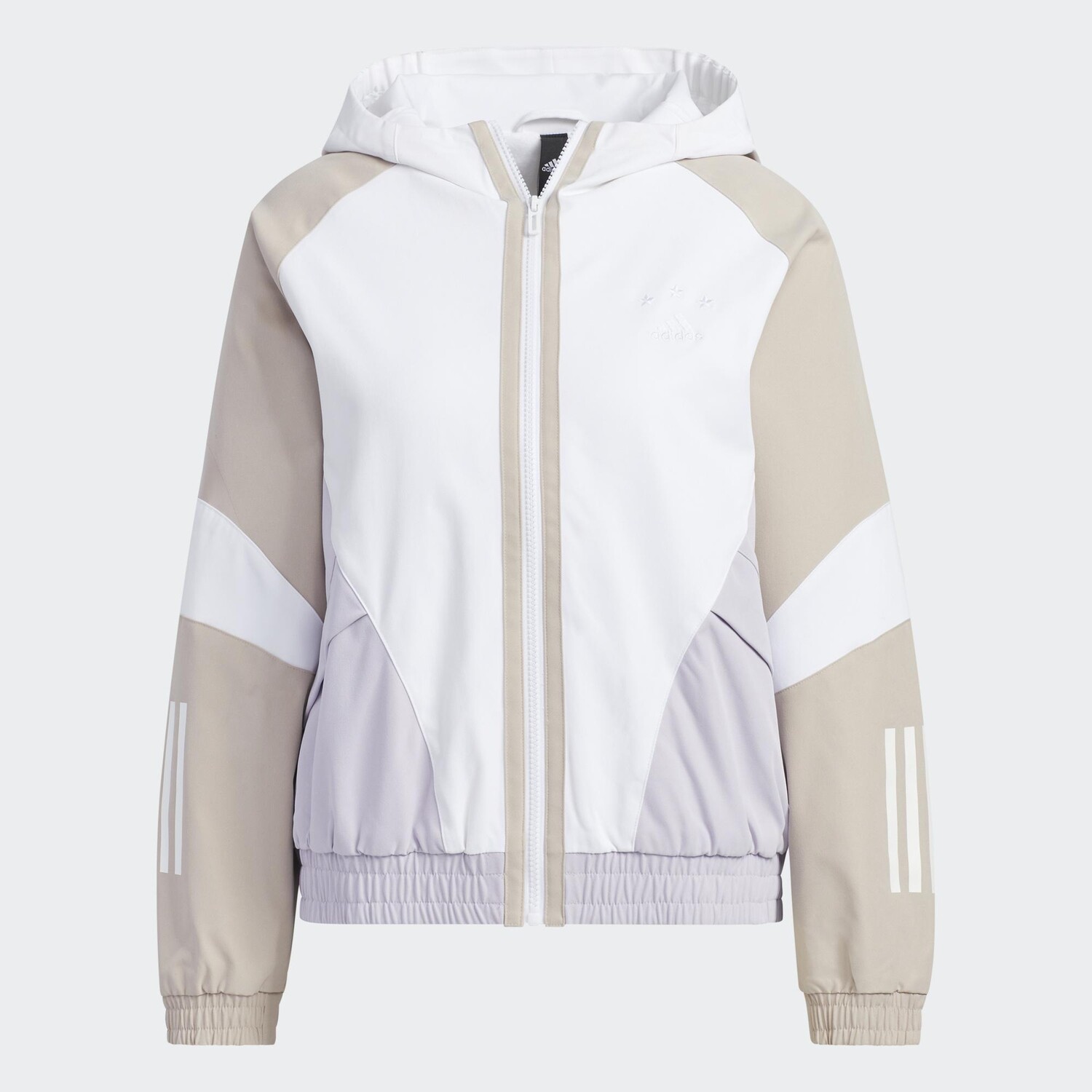 

Куртка Adidas Professional Sports Training Hooded, бежевый/мультиколор