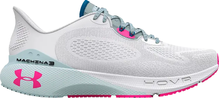 

Кроссовки Under Armour Wmns HOVR Machina 3 White Breaker Blue, белый