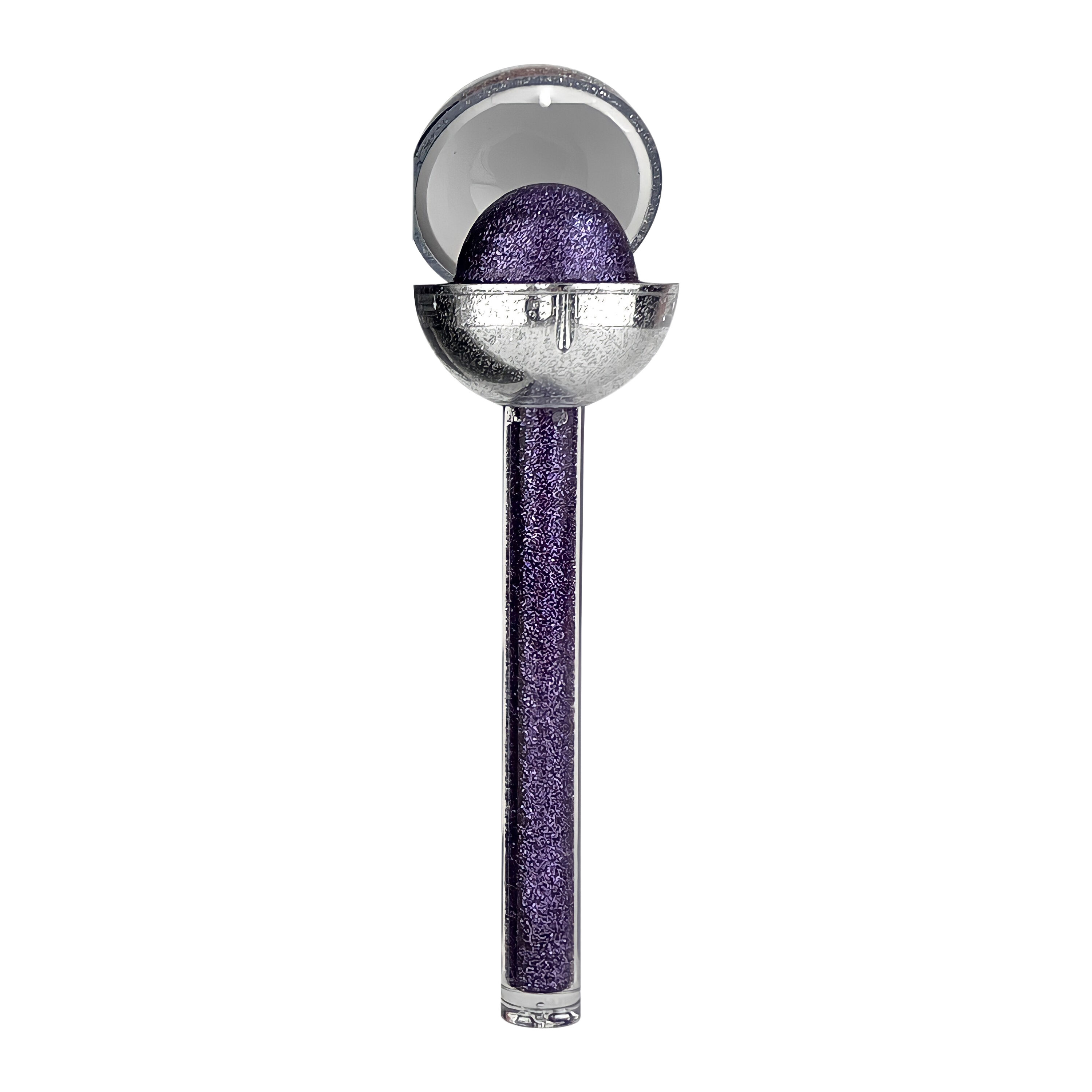 цена Glossy Pops Studio 54 Бальзам и блеск для губ Posh Purple, 1 шт.