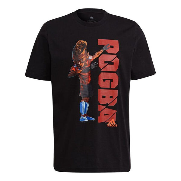 

Футболка Adidas Pogba Icon T M Soccer/Football Sports Short Sleeve Black, Черный