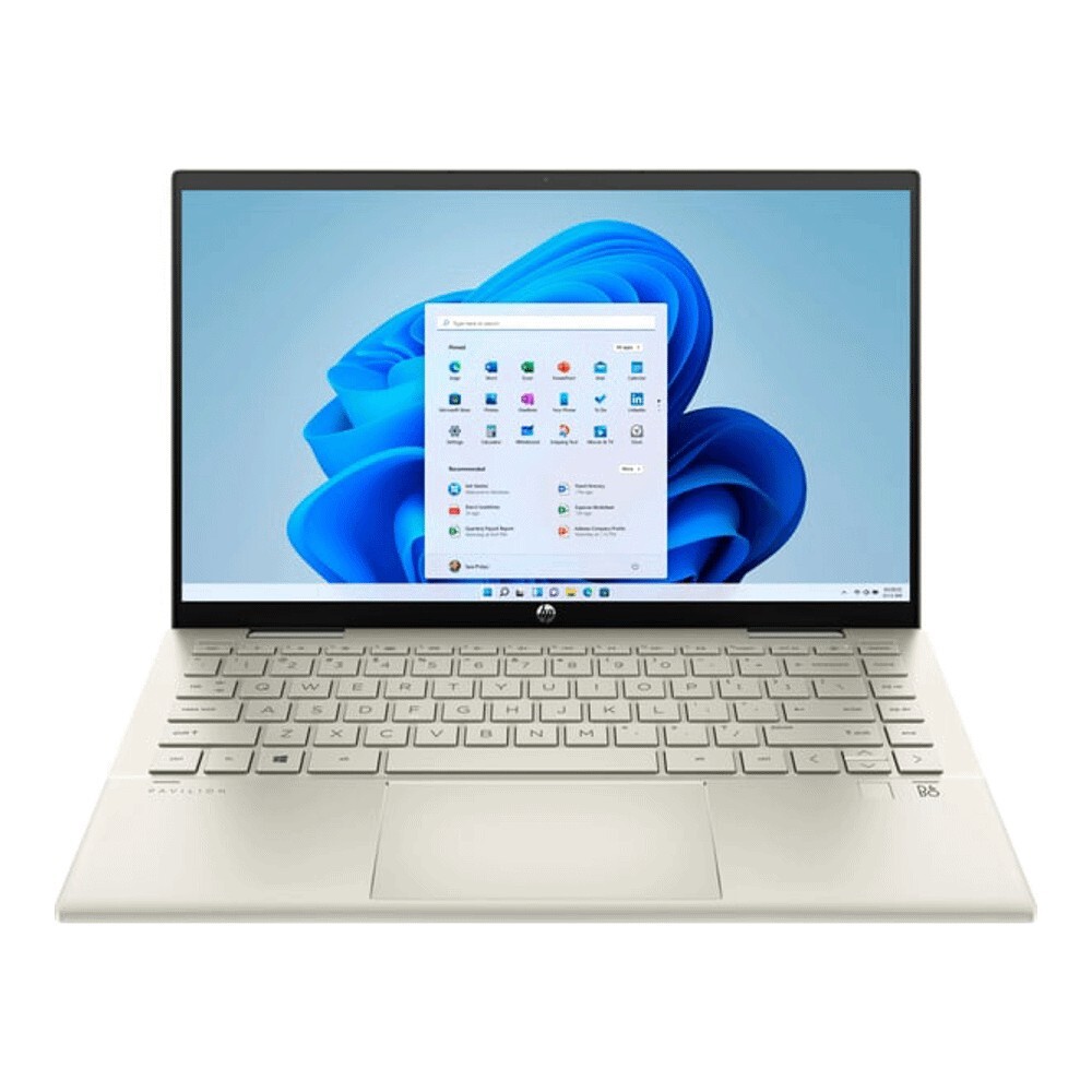 Ноутбук HP Pavilion x360 14m-dy0033dx 14" FullHD 8ГБ/512ГБ, золотой ...