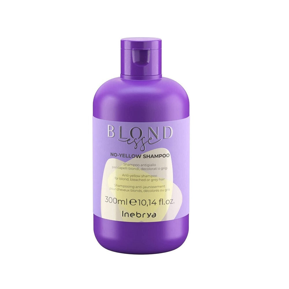 

Inebrya Шампунь Blondesse No-Yellow Shampoo для обесцвеченных светлых и седых волос 300мл