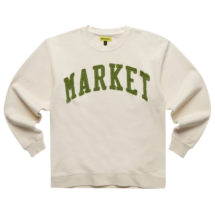 

Толстовка Market Vintage Wash Crewneck 'Coconut', белый