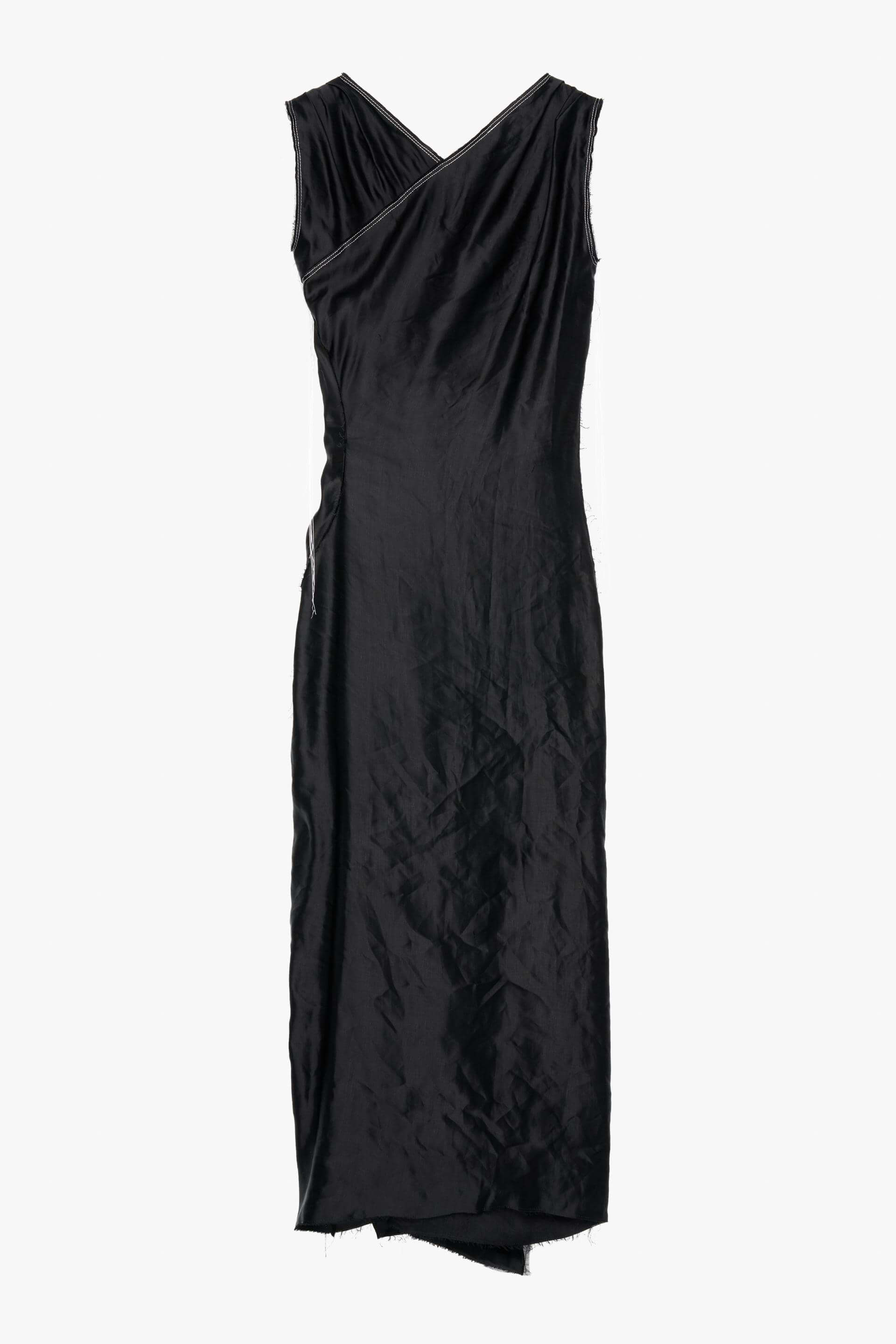 Платье Zara Matching Organza - Limited Edition, черный