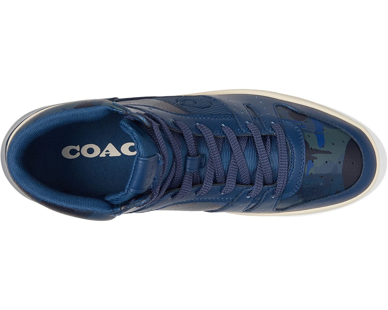 

Кроссовки CitySole Camo High-Top COACH, синий