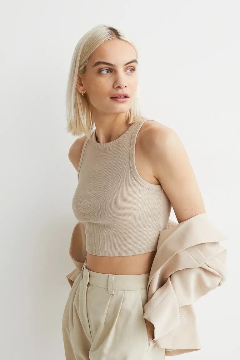 Beige top outlet h&m