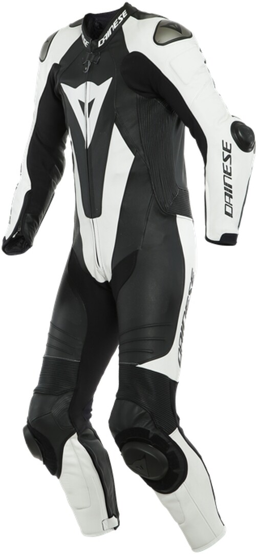 

Dainese Laguna Seca 5 Один кусок перфорированный мотоцикл Кожаный костюм, черный/белый