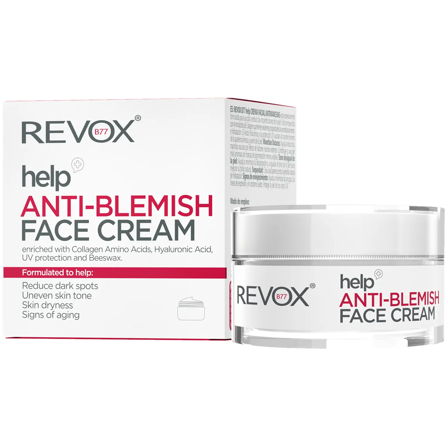 

Revox Help Anti-Blemish Крем для лица против несовершенств, 50 мл