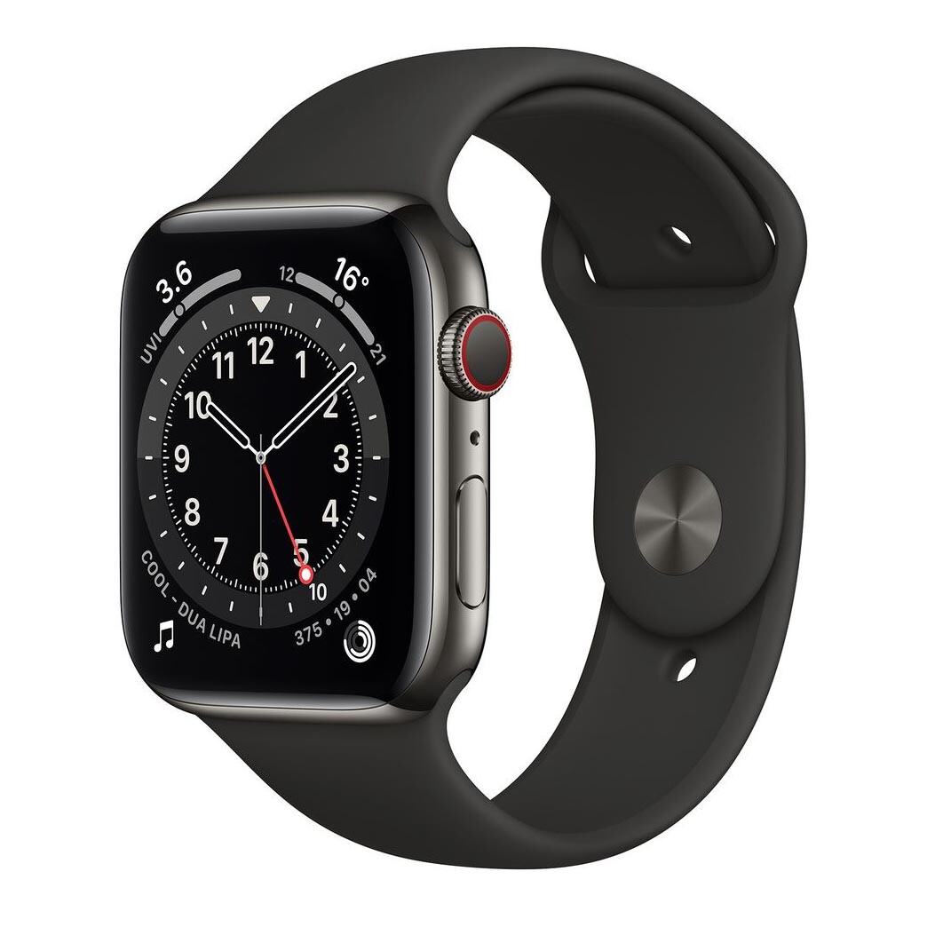 

Умные часы Apple Watch Series 6 GPS + Cellular, 40 мм, Graphite/Black