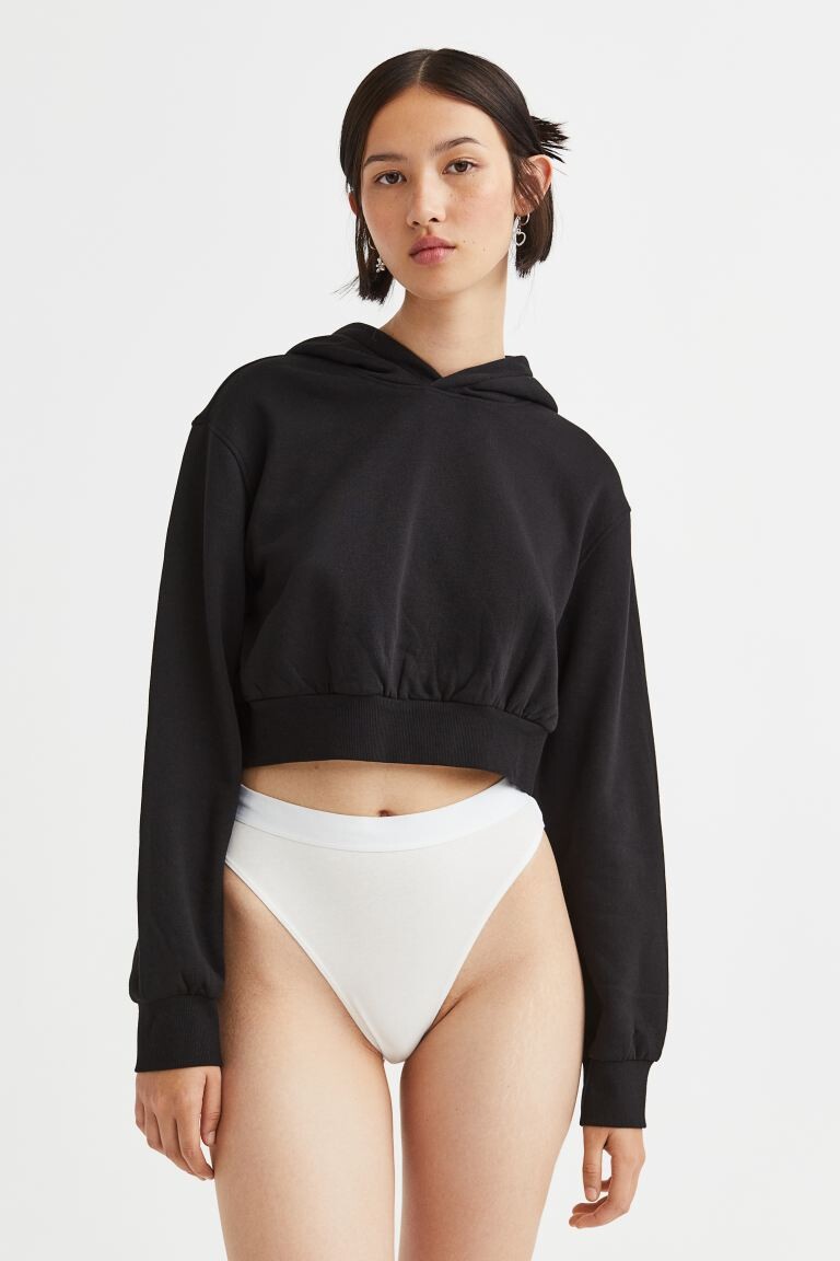 

Трусы бразилиана, 3 шт. H&M, черный/белый/бежевый