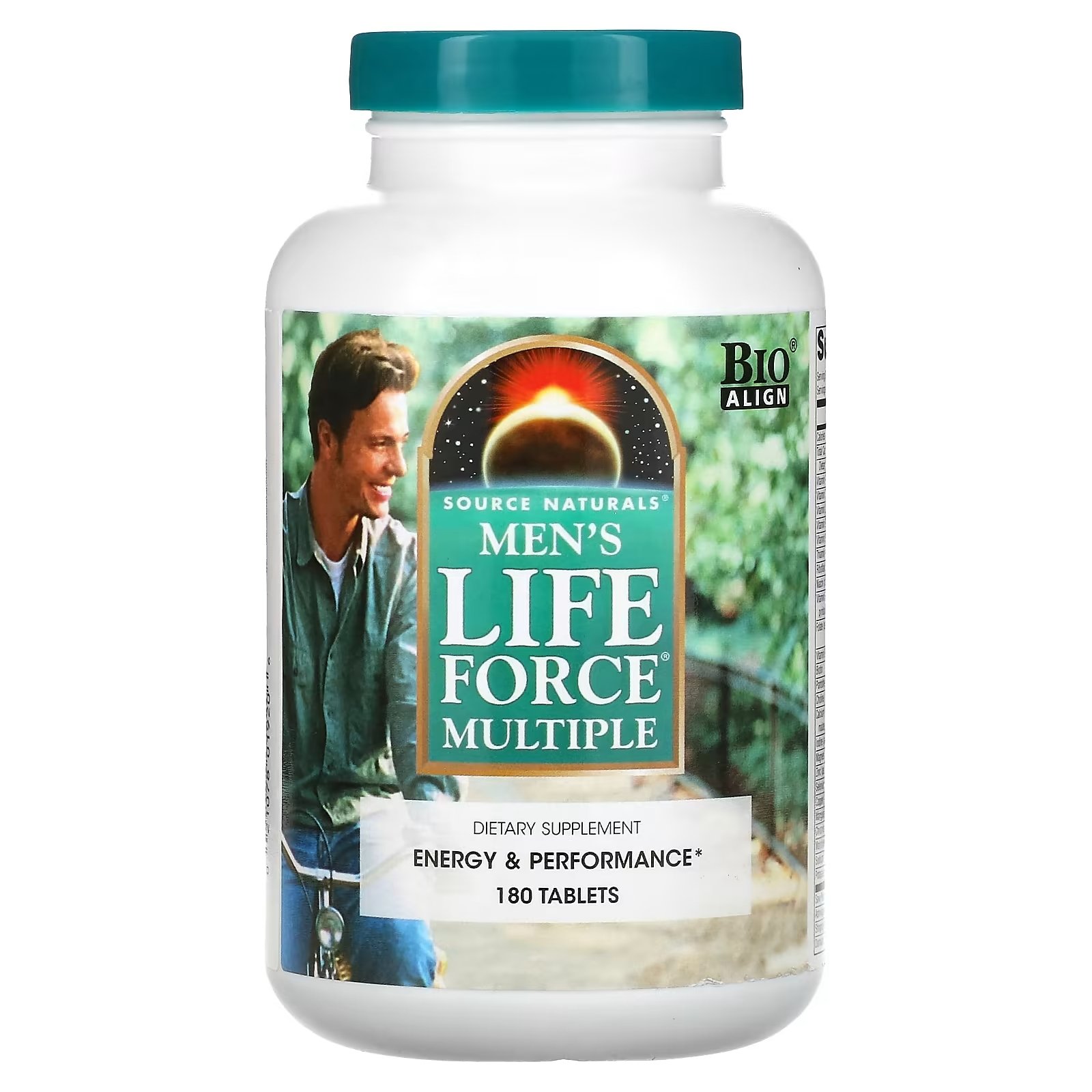 Пищевая Добавка Source Naturals Men's Life Force Multiple, 180 таблеток - фото