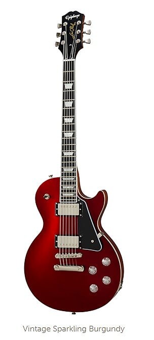

Epiphone Les Paul Modern Vintage игристое бордовое Les Paul Modern Vintage Sparkling Burgundy