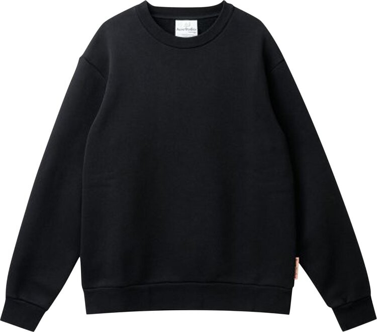 

Толстовка Acne Studios Brushed Sweatshirt 'Black', черный