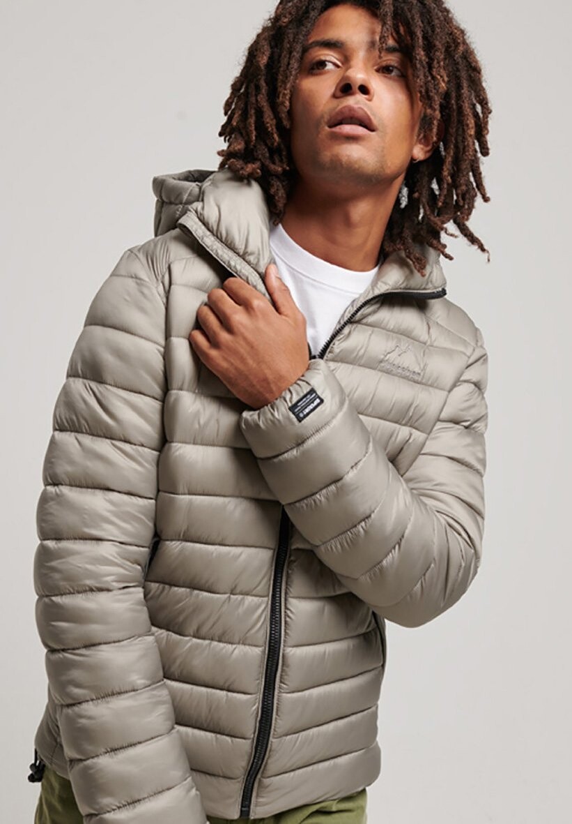 

Зимняя куртка Superdry ЛЕГКИЙ, цвет stone dark grey