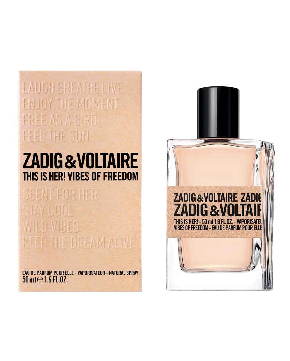 Парфюмерная вода Zadig & Voltaire This is Her! Vibes Of Freedom, 50 мл this is him vibes of freedom туалетная вода 100мл