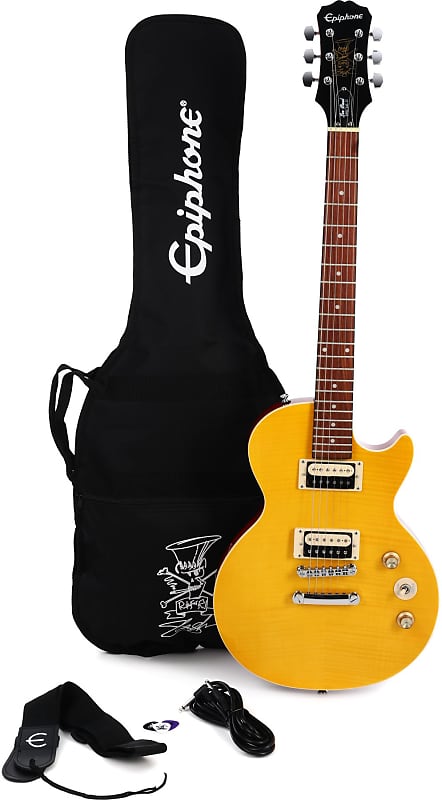 Epiphone Slash AFD Les Paul Special-II Outfit - Appetite Amber ENA2AANH3