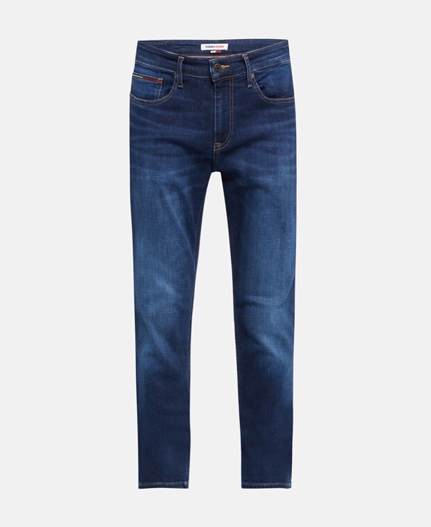 

Джинсы узкого кроя Tommy Jeans, темно-синий