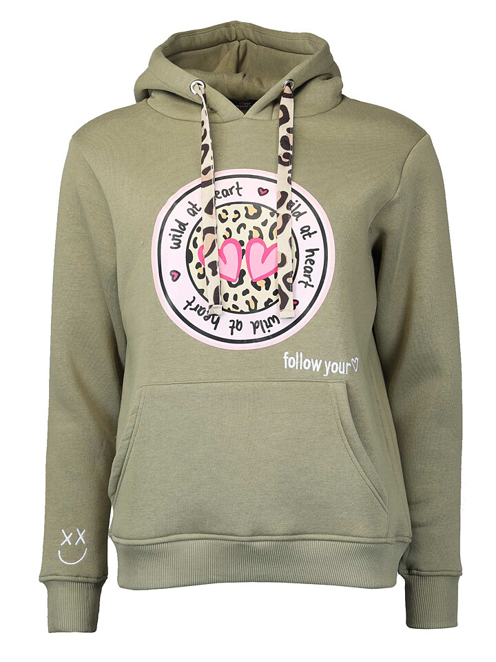 

Толстовка Zwillingsherz Hoodie Kelly, хаки