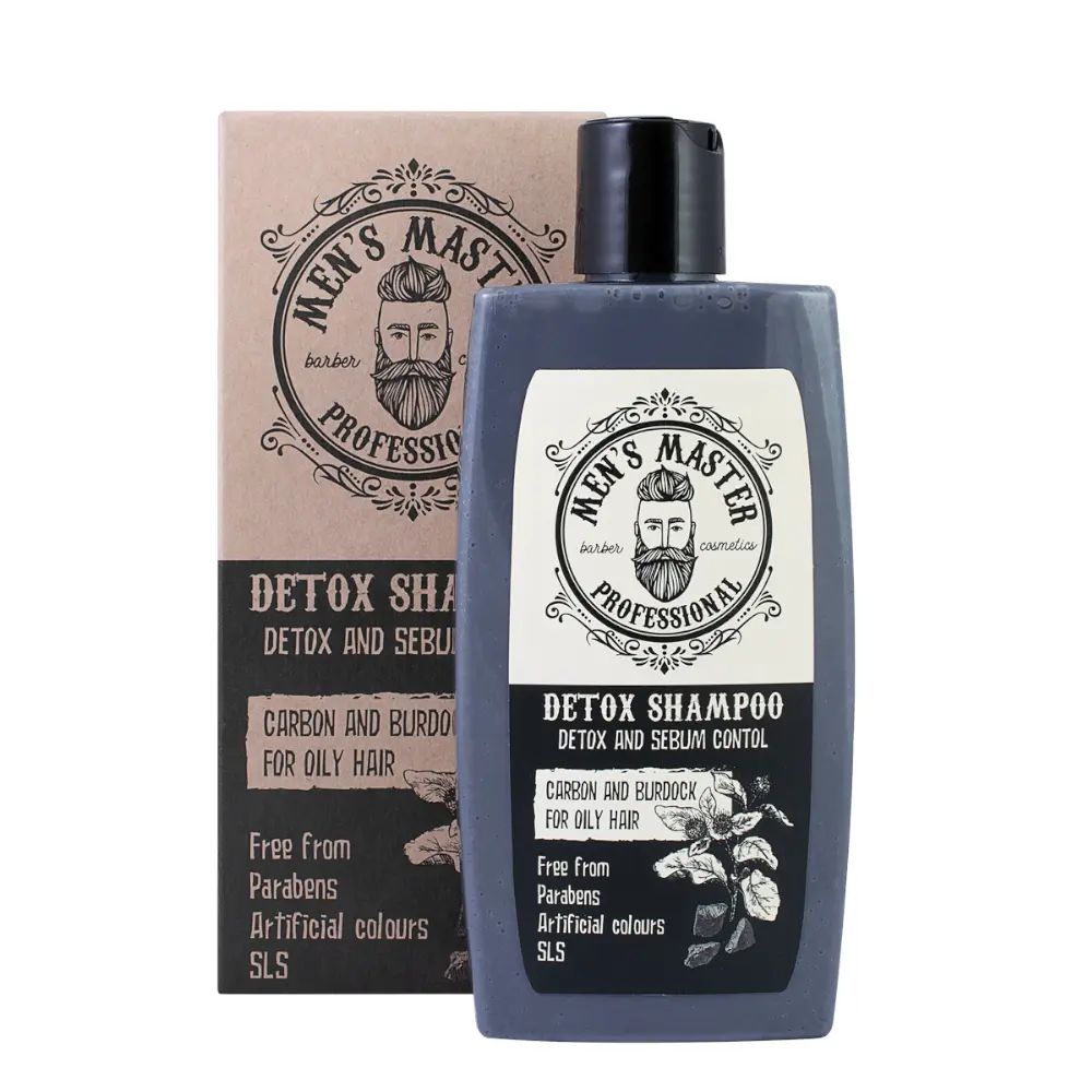 

Шампунь для волос Men'S Master Carbon&Burdock, 260 мл