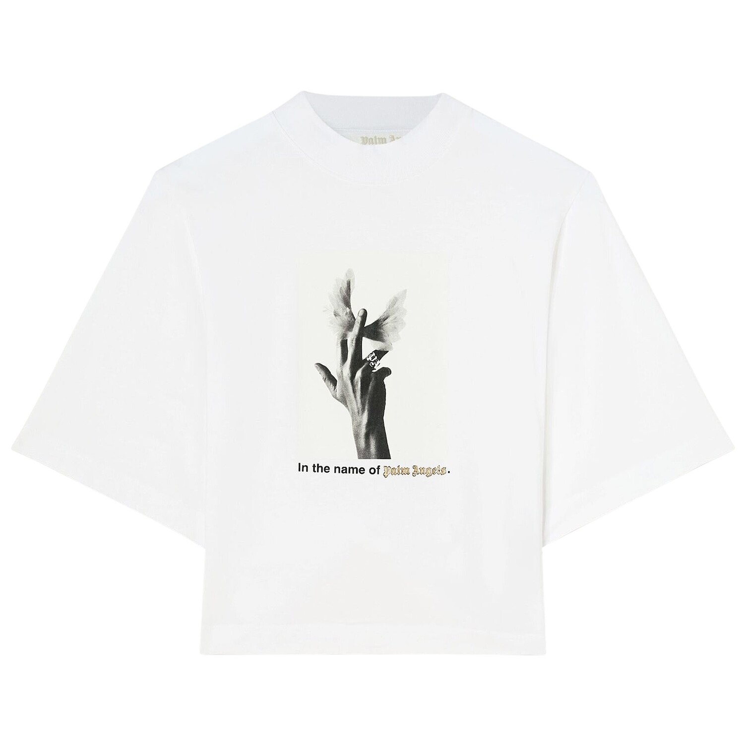 

Футболка Palm Angels Wings Белая, Белый