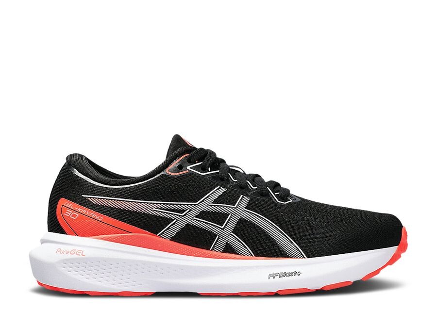 

Кроссовки ASICS Gel Kayano 30 Gs 'Black Sunrise Red', черный