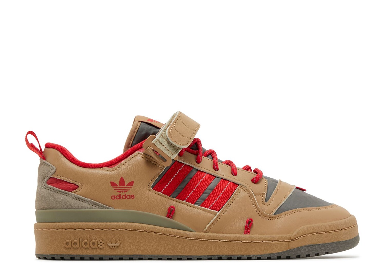 

Кроссовки adidas Forum 84 Camp Low 'Cardboard Scarlet', коричневый
