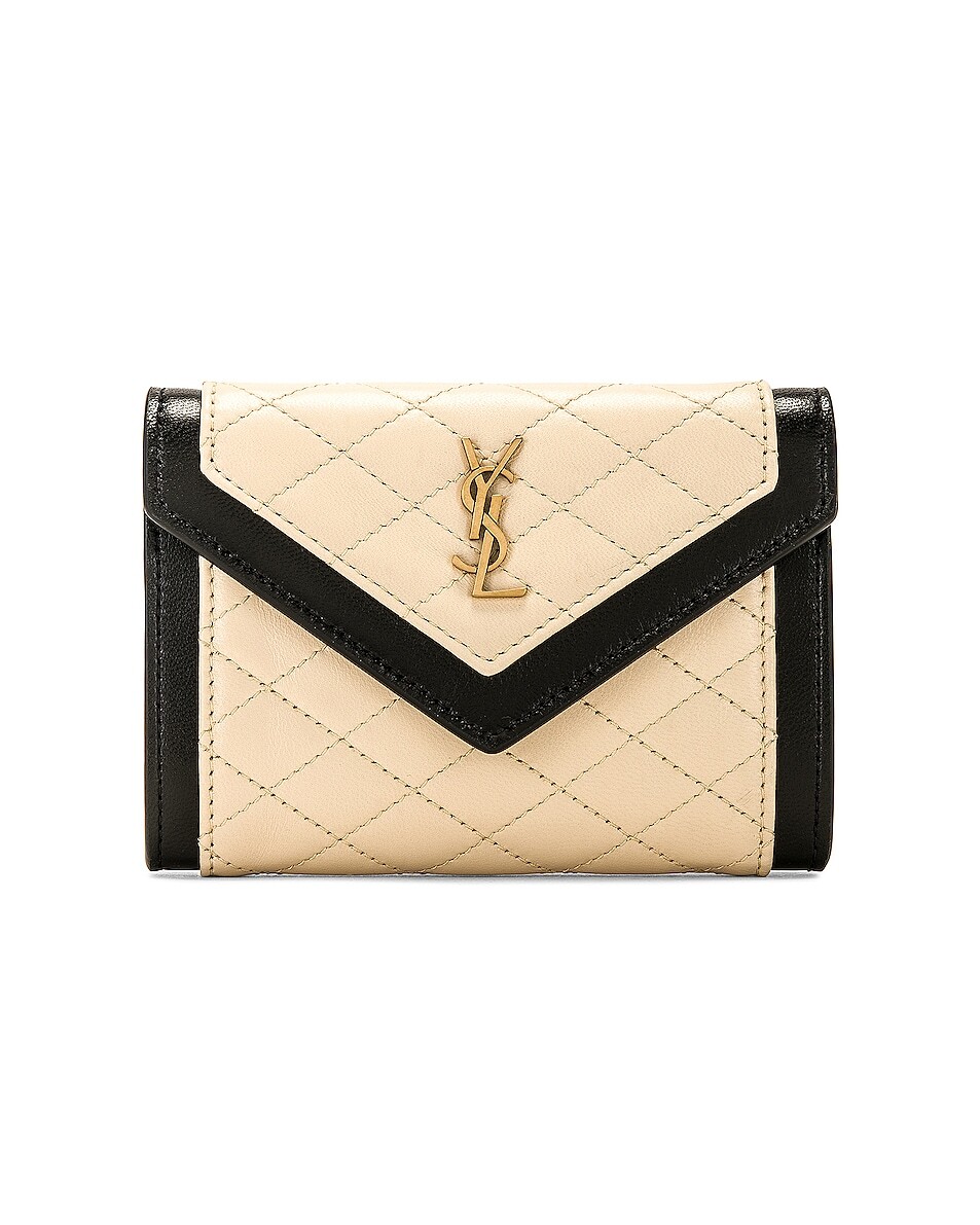

Сумка Saint Laurent Envelope Wallet, цвет Burro & Nero