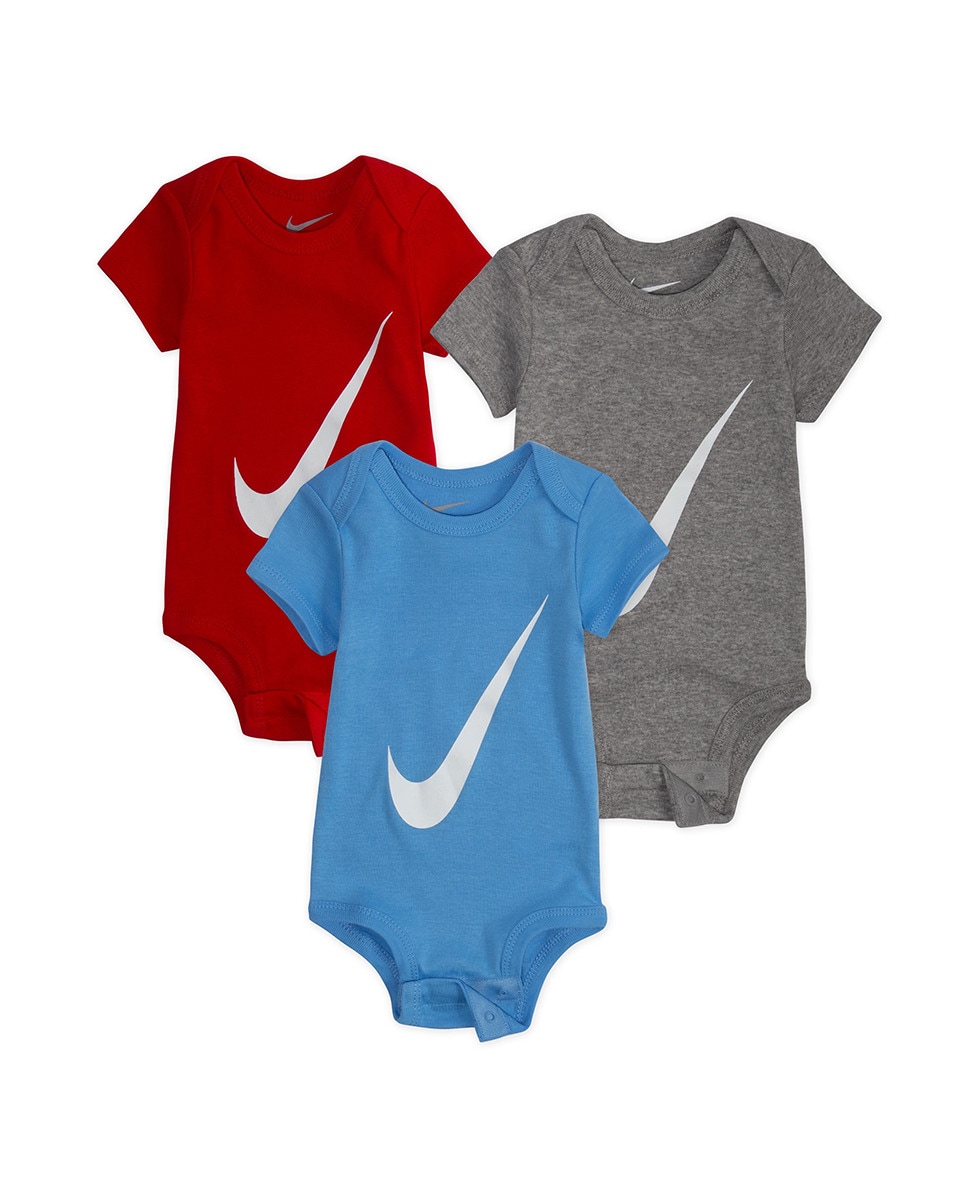 цена Комплект из 3 предметов для мальчика красного цвета Nike, красный