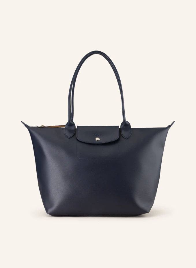 

Шоппер le pliage city large Longchamp, синий
