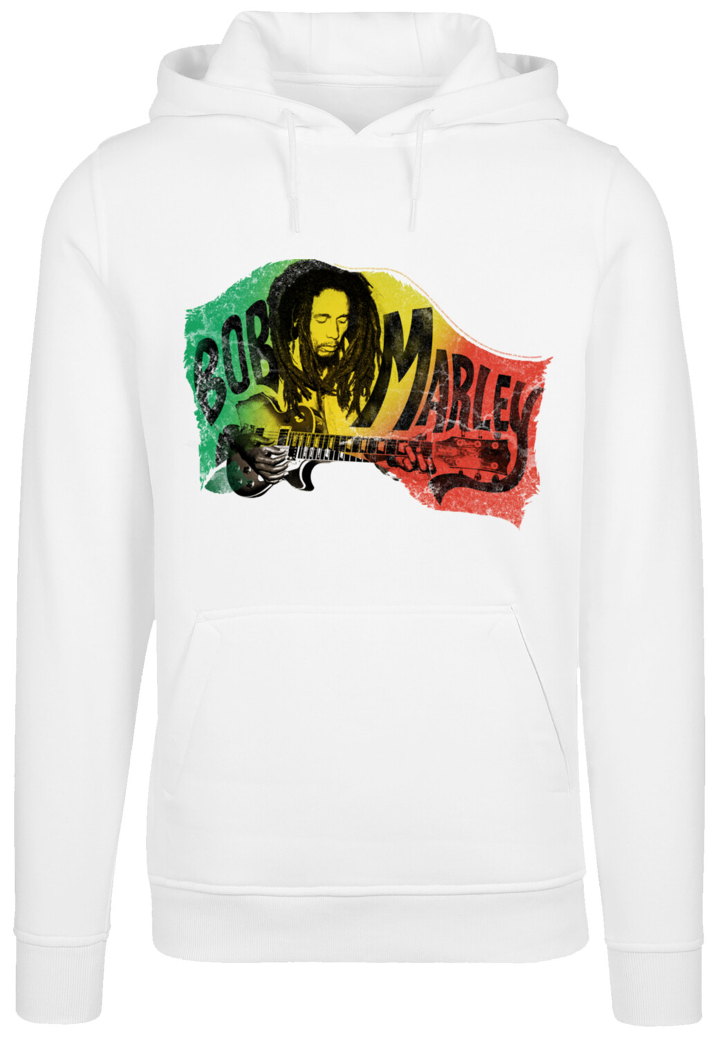 

Пуловер F4NT4STIC Hoodie Bob Marley Chords Reggae Music by Rock Off, белый