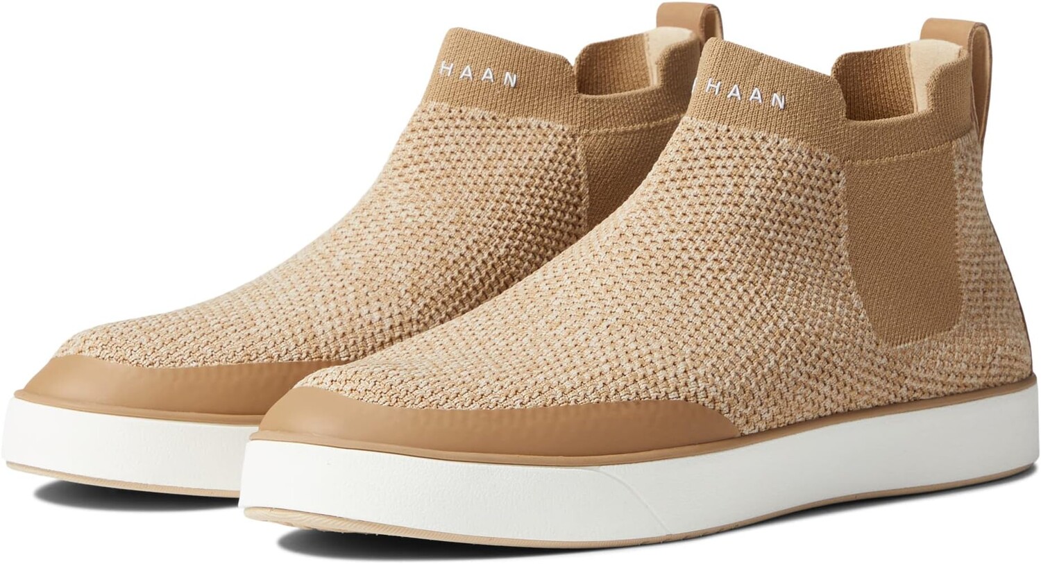 

Ботинки Cole Haan Nantucket Chelsea Knit Bootie, цвет Birch/Oat Knit