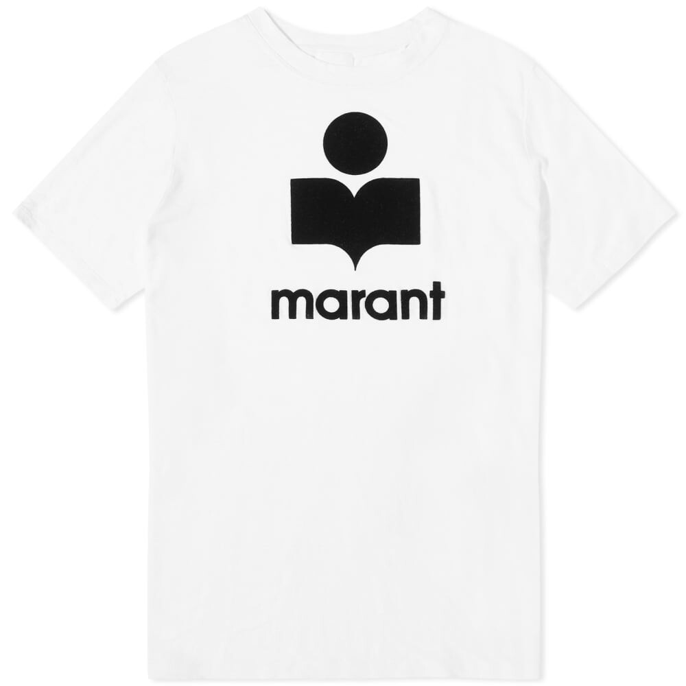 

Футболка с большим логотипом Isabel Marant Karman, белый