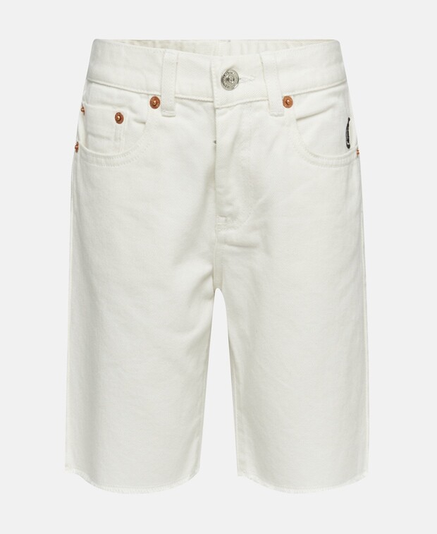 

Джинсовые шорты MM6 Maison Margiela, белый