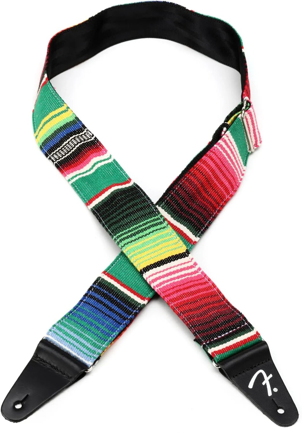 

Ремень для гитары Fender Serape — зеленый мульти