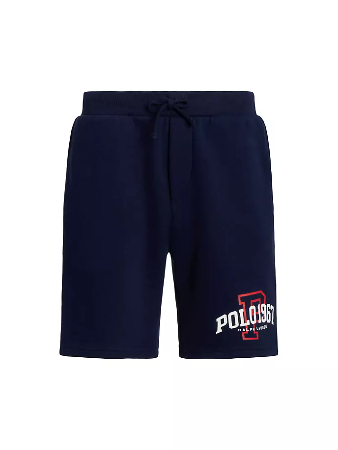 

Шорты из хлопковой смеси с логотипом Polo Ralph Lauren, цвет cruise navy
