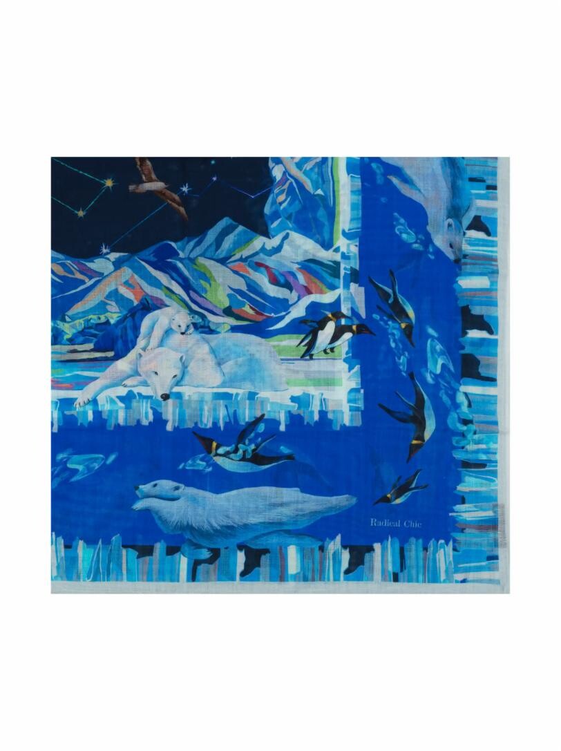

Шерстяной платок Iceberg Radical Chic