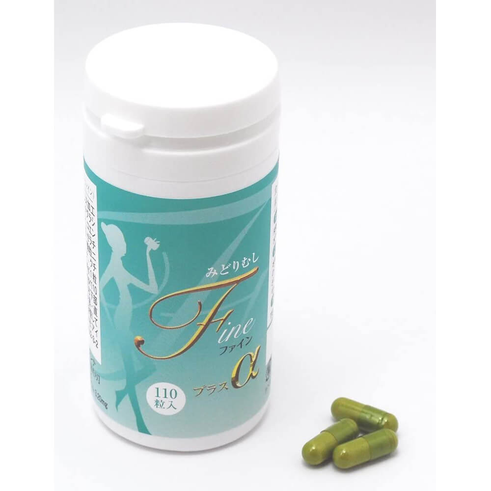 Пищевая добавка Midorimushi Fine Plus Genuine Euglena, 110 капсул комплекс витаминов для женского здоровья эвалар фолиевая кислота витамин b12 витамин b6 40 шт