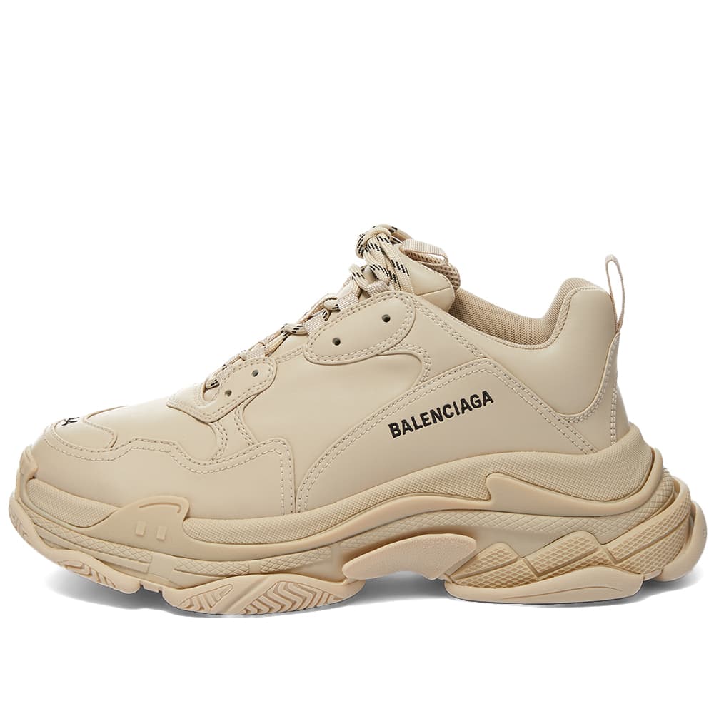 Balenciaga Triple s Clear sole White Beige