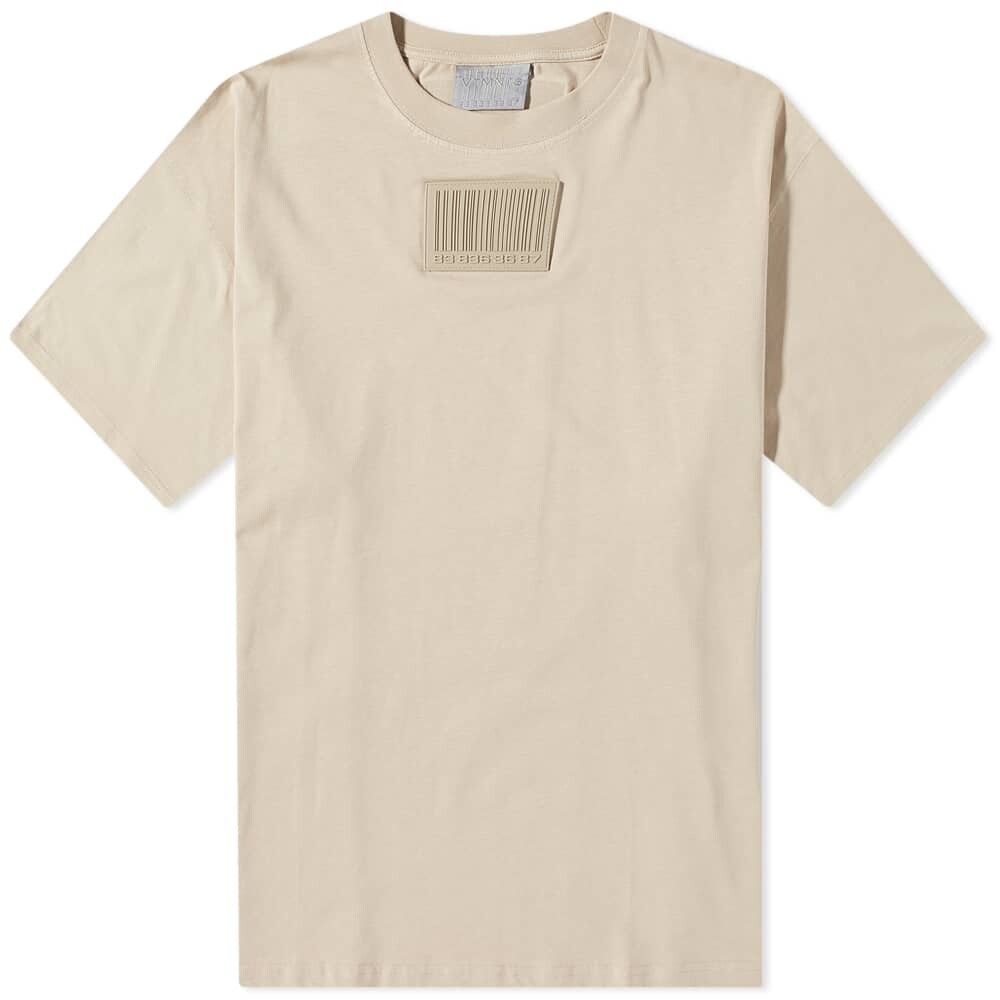 

Футболка VTMNTS Big Rubber Patch Tee, Серый