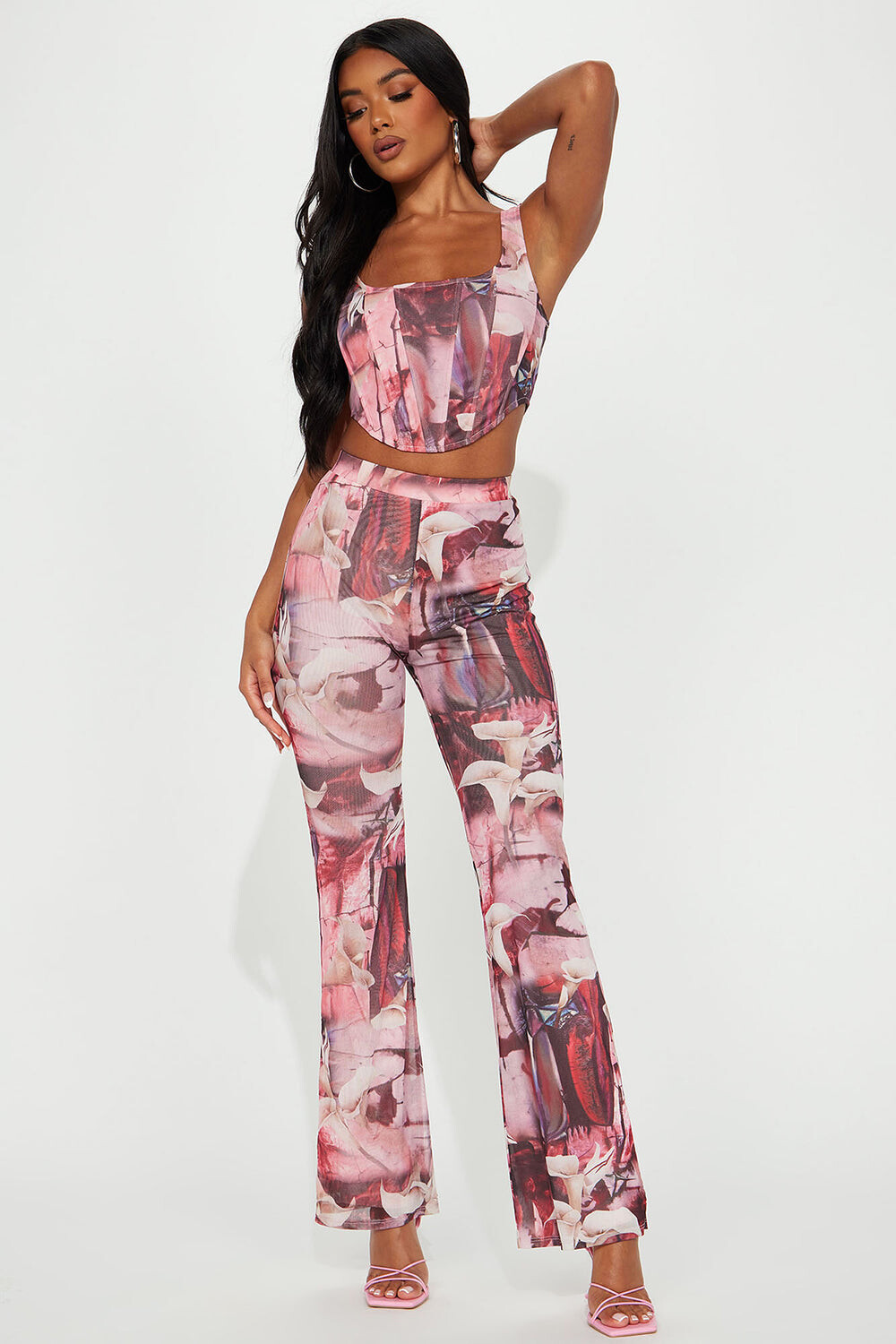 

Брюки Fashion Nova FST65241TP, розовый