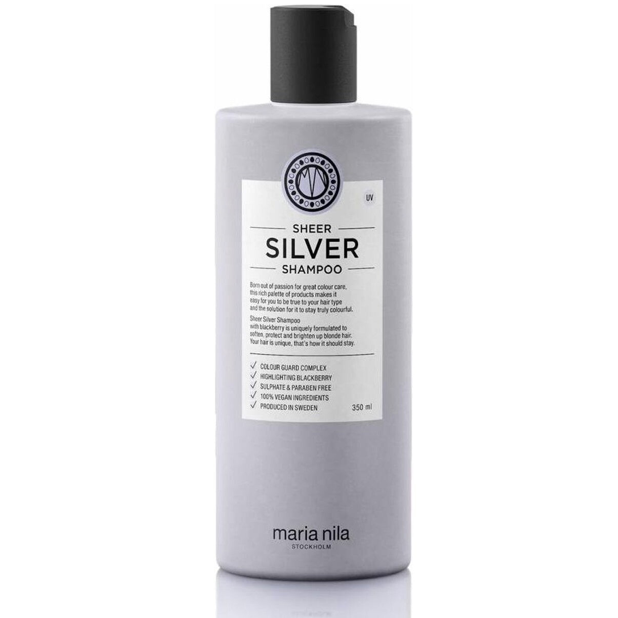 

Maria Nila Шампунь Sheer Silver Shampoo для светлых и обесцвеченных волос 350мл