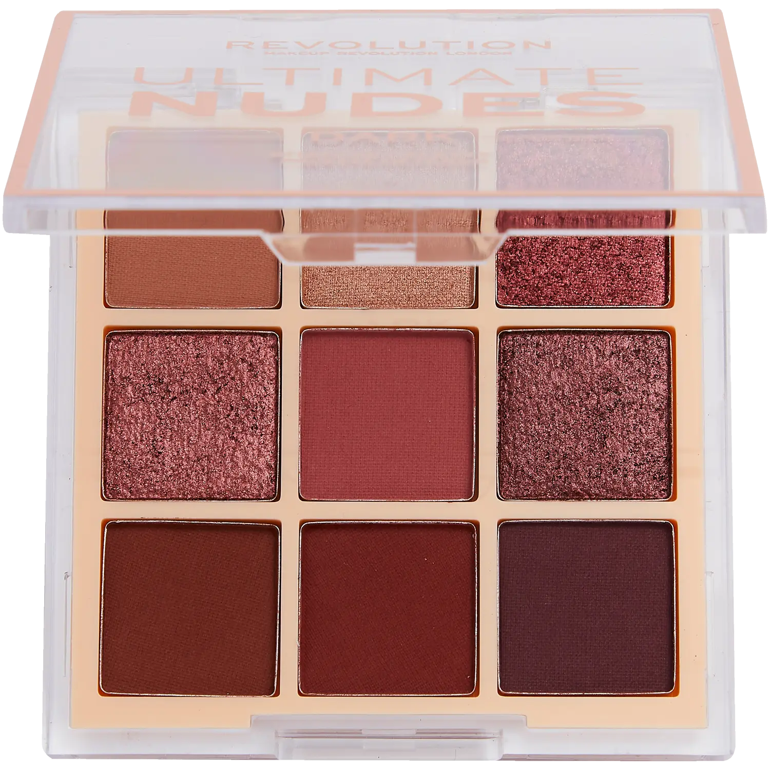 

Revolution Makeup Ultimate Nudes Dark палетка теней для век, 8,1 г